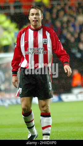 southampton contro chelsea. 22-11-03 GRAEME LE SAUX pic mike Walker, 2003 Foto Stock