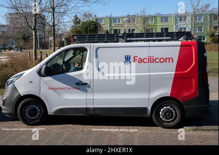 Trigion Company Van presso Intergrated Services ad Amsterdam Paesi Bassi 11-3-2022 Foto Stock