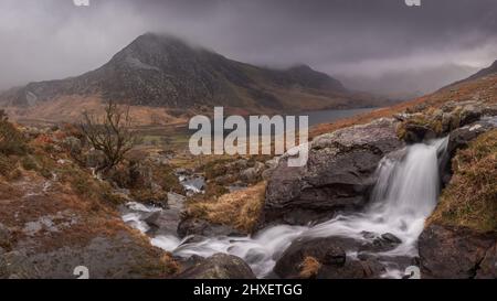 Ogwen Valle Foto Stock