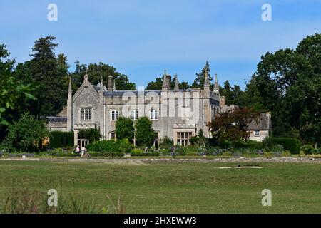 La residenza del Cotswold Wildlife Park, Burford, Oxfordshire, Inghilterra, Regno Unito Foto Stock