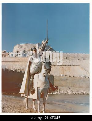 EL CID (1961), diretto da ANTHONY MANN. Credit: ARTISTI ALLEATI / Album Foto Stock