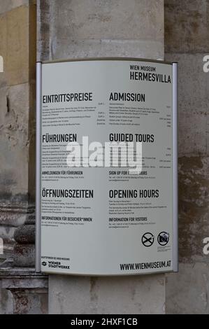 Vienna, Austria. 06 marzo 2022. Il Lainzer Tiergarten di Vienna. Foto Stock