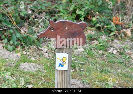 Vienna, Austria. 06 marzo 2022. Il Lainzer Tiergarten di Vienna. Foto Stock