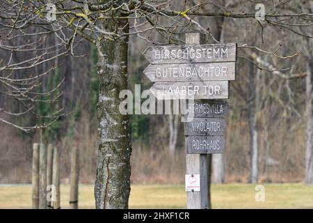 Vienna, Austria. 06 marzo 2022. Il Lainzer Tiergarten di Vienna. Foto Stock