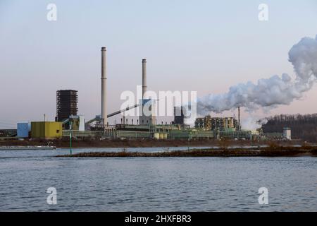 Lavori metallurgici di ThyssenKrupp Steel AG Foto Stock