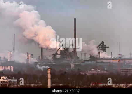 HKM, le opere metallurgiche di Krupp Mannesmann GmbH Foto Stock