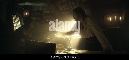 MICHAEL FASSBENDER e GABY ANDREU in ASSASSIN'S CREED (2016), diretto da JUSTIN KURZEL. CREDIT: 20TH CENTURY FOX/REGENCY ENT/UBISOFT MOTION/DMC/HONG KONG AL / ALBUM Foto Stock