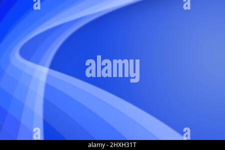 Sfondo astratto con motivo blu ondulato Foto Stock