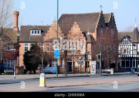 Esempio di scena Urban Nottingham Foto Stock