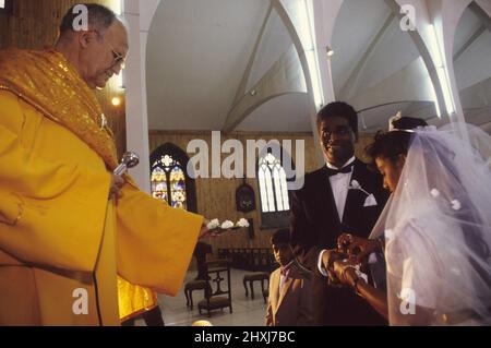 Isola Maurizio comunità cristiana padre Souchon Immacolata Concezione Parrocchia Foto Stock