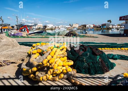 Porto di pesca di Isla Cristina, Huelva Foto Stock