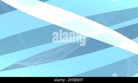 Sfondo astratto 8K blu chiaro blu scuro nero bianco onde linee curve gradiente Foto Stock