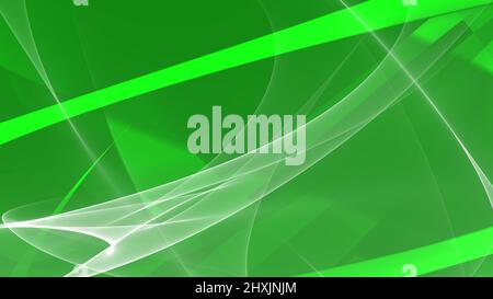 Sfondo astratto 8K verde chiaro verde scuro verde nero bianco onde linee curve gradiente Foto Stock