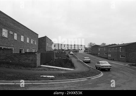 The Westfield Estate, Loftus. 1977. Foto Stock