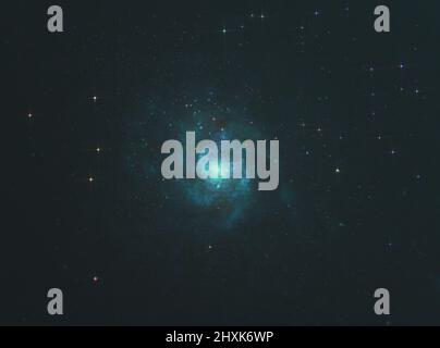 Pinwheel Galaxy M101 nella costellazione maggiore di Ursa Foto Stock