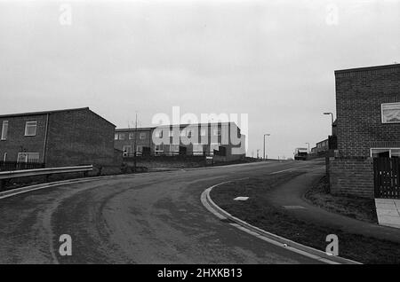 The Westfield Estate, Loftus. 1977. Foto Stock