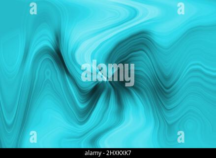 Sfondo ondulato blu astratto. Foto Stock