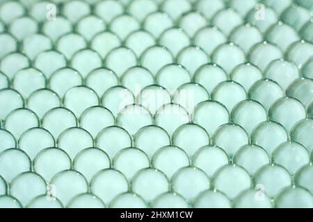 Bianco e blu le sfere di gel,palline di polimero Foto stock - Alamy