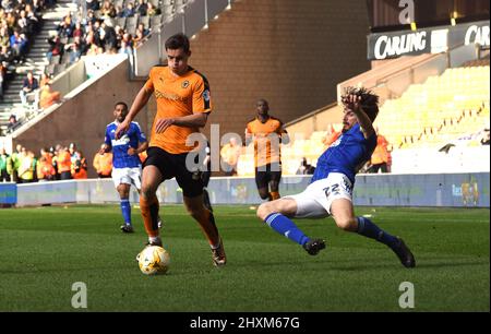 Michal Zyro di Wolverhampton Wanderers. Wolverhampton Wanderers / Ipswich Town al Molineux 02/04/2016 - Campionato Sky Bet Foto Stock