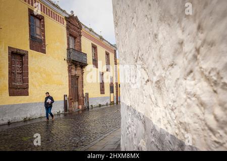 Casa de los Capitanes Generales, a San Cristobal de la Laguna, Tenerife, Spagna Foto Stock