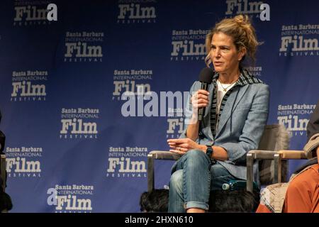 Santa Barbara, Stati Uniti. 12th Mar 2022. Lynn Harris. The Santa Barbara International Film Festival Women's Panel 37th all'Arlington Theatre di Santa Barbara, California, 11 marzo 2022. (Foto di Rod Rolle/Sipa USA) Credit: Sipa USA/Alamy Live News Foto Stock