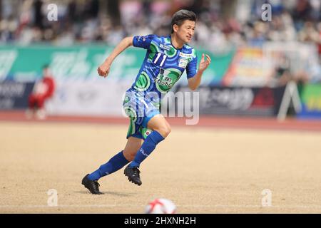 Kazuyoshi Miura (), 13 MARZO 2022 - Japan Football League 2022 Match tra Suzuka Point Getters 2-0 Reinmeer Aomori al Yokkaichi Central Ryokuchi Park, mie, Giappone. (Foto di SportsPressJP/AFLO) Foto Stock