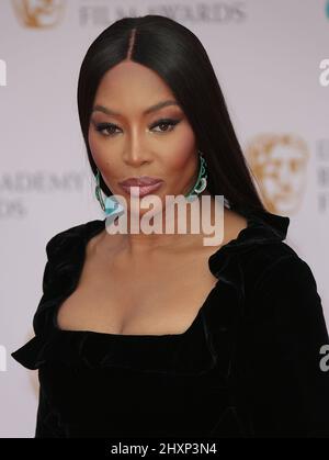 13 marzo 2022 - Londra, Inghilterra, Regno Unito - Naomi Campbell partecipa al BAFTA Film Awards 2022, Royal Albert Hall Foto Stock