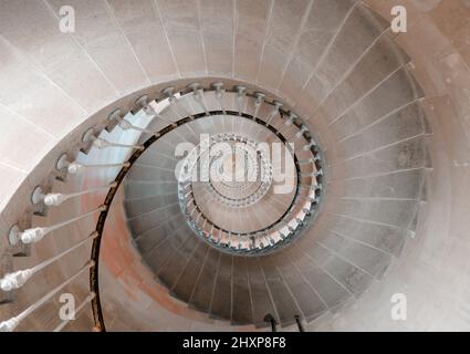 Scale nel faro di Whale - Phare des baleines - Isola di Re, Francia Foto Stock