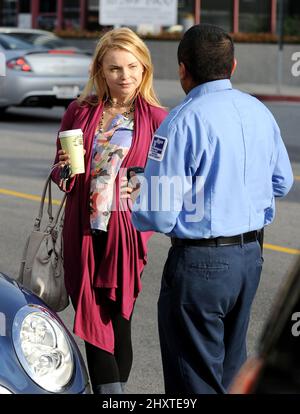 Isabella Miko è visto fuori e circa a Los angeles, California Foto Stock