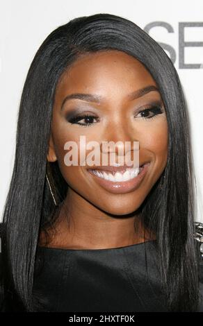 Brandy al 4th annuale ESSENCE Black Women in Hollywood Awards Luncheon al Beverly Hills Hotel a Beverly Hills, California, il 24 febbraio 2011. Foto Stock