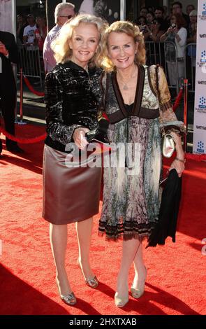 Hayley Mills e Juliette Mills hanno partecipato alla Premiere 'An American in Paris' durante il TCM Classic Film Festival a Los Angeles, USA. Foto Stock