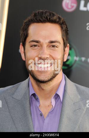 Zachary Levi al 'Green Lantern' Los Angeles Premiere, tenuto al Grauman's Chinese Theatre, Hollywood, California. Foto Stock