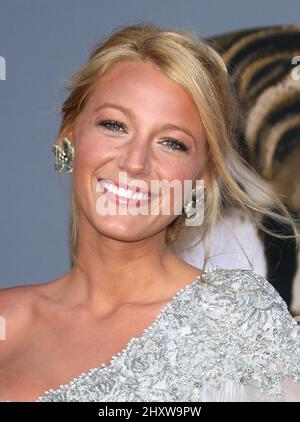 Blake Lively partecipa all'evento BAFTA Brits to Watch del 2011 che si tiene al Belasco Theatre di Los Angeles, USA. Foto Stock