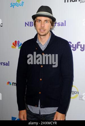 Dax Shepard al NBC Universal TCA 2011 Press Tour All-Star Party al SLS Hotel di Los Angeles, California. Foto Stock