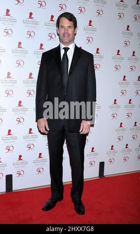 Tuc Watkins partecipa al St. Jude Children's Research Hospital 50th anniversario Gala che si tiene presso il Beverly Hilton Hotel a Los Angeles, USA. Foto Stock