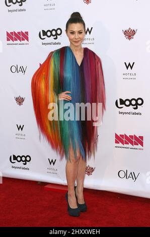 China Chow partecipa ai "NewNowNext Awards" 2012 di Logo ad Avalon in California il 05 aprile 2012. Foto Stock