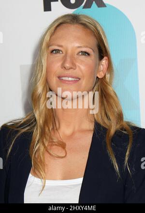 Anna Torv partecipa alla presentazione IN primo piano DI FOX 2012 che si tiene al Wollman Rink di Central Park. Foto Stock