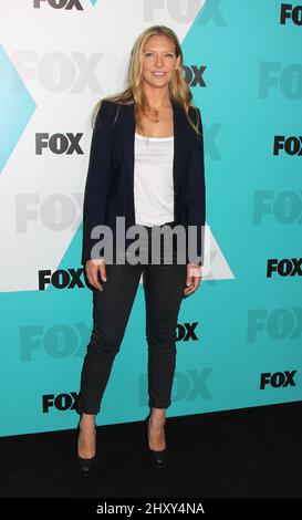 Anna Torv partecipa alla presentazione IN primo piano DI FOX 2012 che si tiene al Wollman Rink di Central Park. Foto Stock