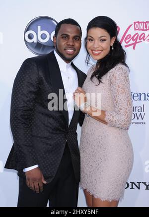 Jason Derulo e Jordin Sparks durante i Billboard Awards 2012 che si sono tenuti alla MGM Grand Garden Arena di Las Vegas Foto Stock