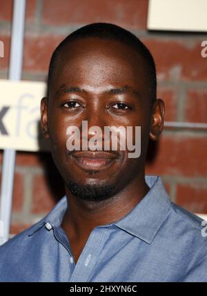 Lamorne Morris partecipa al FOX Fall Eco-Casino Party tenuto presso il bookbindery, Culver City, California. Foto Stock