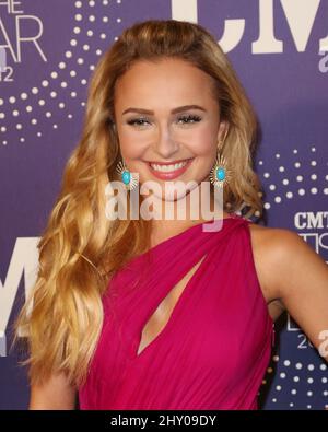 Hayden Panettiere partecipa al CMT 2012 Artists of the Year tenuto presso la fabbrica in Tennessee, USA. Foto Stock