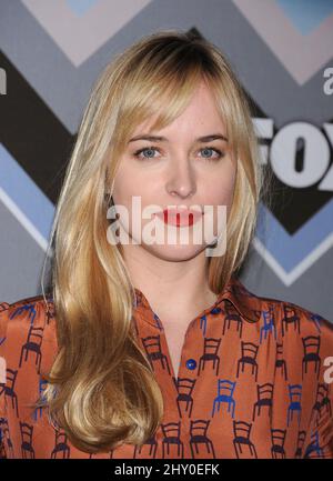 Dakota Johnson partecipa al Fox Winter TCA All-Star party a Pasadena, California. Foto Stock