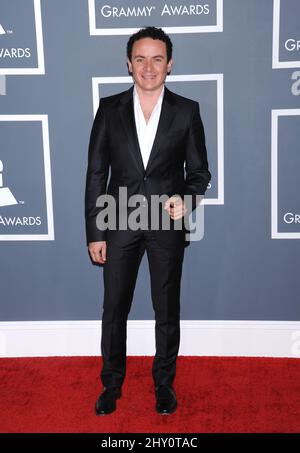 Fonseca arriva per i Grammy Awards 55th che si tengono allo Staples Center di Los Angeles. Foto Stock