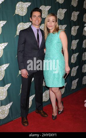 Matt Bomer e Piper Perabo partecipano al pranzo annuale dei 50th Publicists Awards tenutosi al Beverly Hilton Hotel di Los Angeles, California. Foto Stock