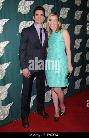 Matt Bomer e Piper Perabo partecipano al pranzo annuale dei 50th Publicists Awards tenutosi al Beverly Hilton Hotel di Los Angeles, California. Foto Stock