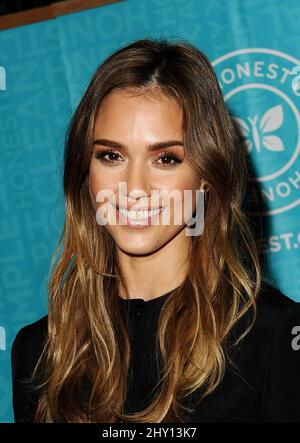 Jessica Alba ha partecipato a una firma per il suo libro 'The Honest Life' a Pasadena, California. Foto Stock