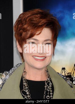 Carolyn Hennesy partecipa alla prima di 'Rogue' tenutasi all'ARCLIGHT Cinerama Dome di Los Angeles, USA. Foto Stock