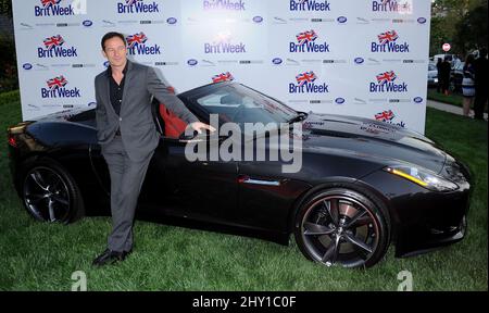 Jason Isaacs partecipa al "A Salute to Old Hollywood Party" per celebrare il lancio di BritWeek 2013 tenuto presso la residenza britannica di Los Angeles, USA. Foto Stock