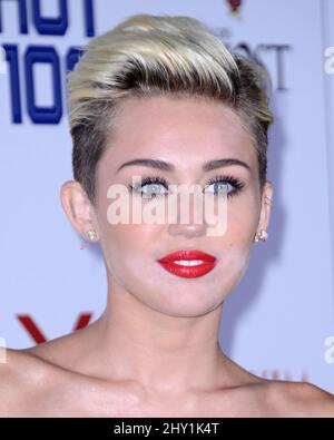 Miley Cyrus partecipa alla festa Maxim Hot 100 a Los Angeles, California. Foto Stock