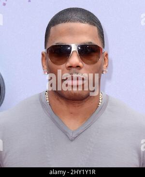 Nelly arriva ai BET Awards al Nokia Theatre domenica 30 giugno 2013 a Los Angeles. Foto Stock